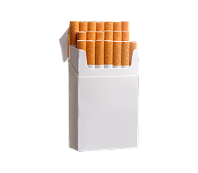 Item in case сигаретный
